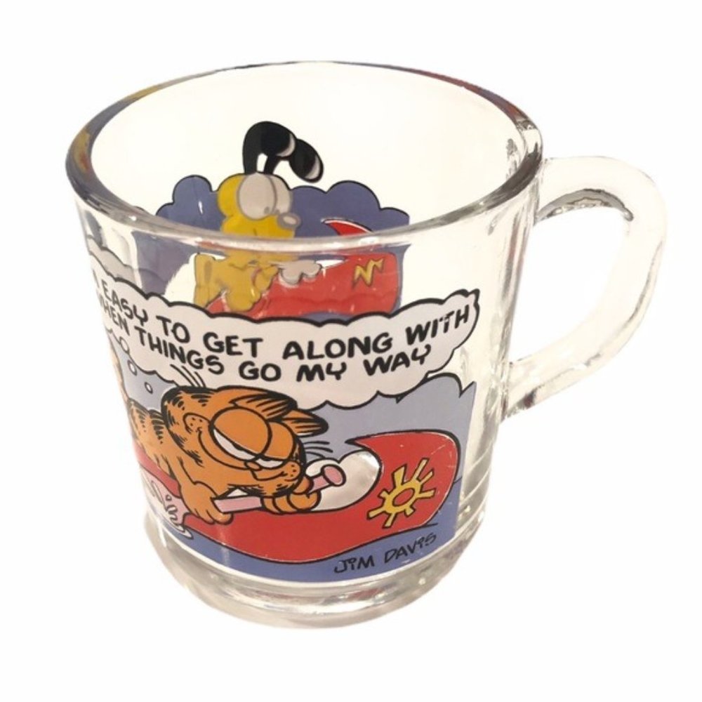 Vintage McDonalds Collectible Garfield Mug